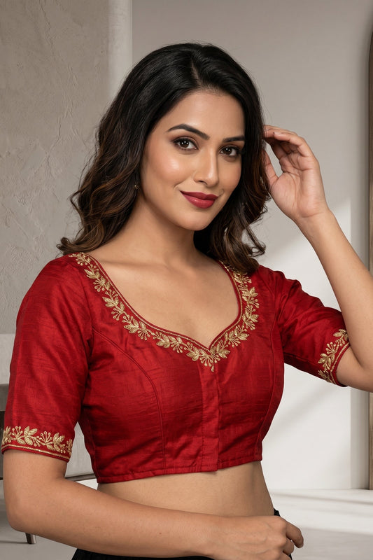 Style That Pops-Designer Blouse