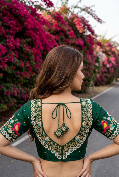 Already Famous-(Vichitra Silk Blouse)
