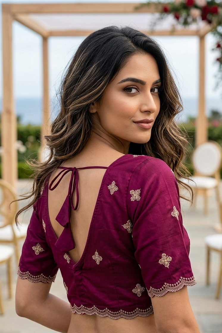 Way to Say  V-Neck Blouse