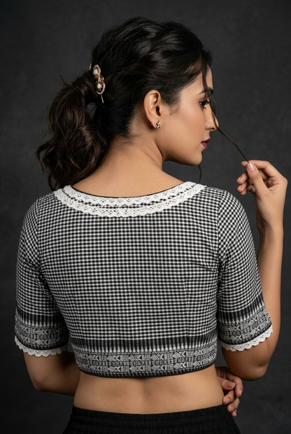 Retro Romance (Designer Cotton Blouse)