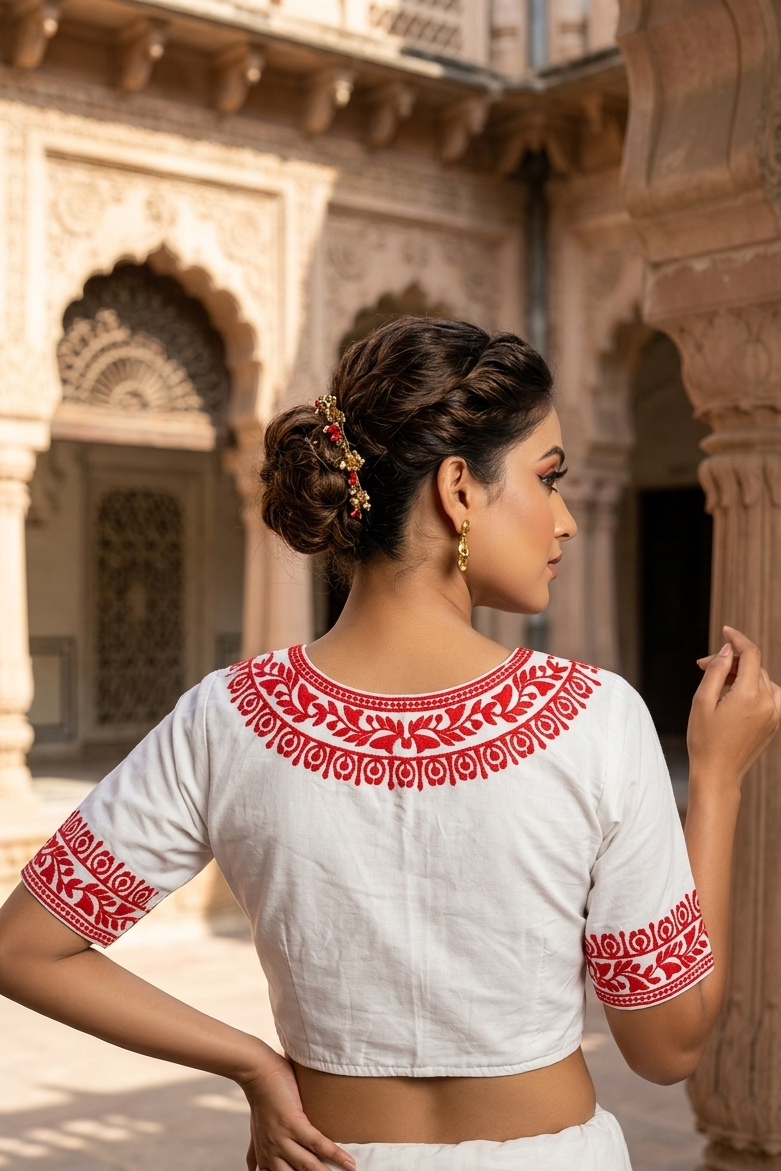 Kolka  Stories -Cotton Blouse