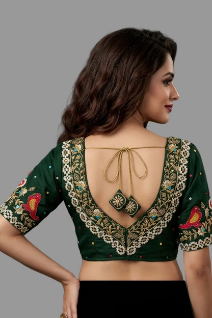 Already Famous-(Vichitra Silk Blouse)