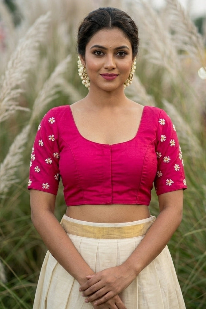 The Flora Frame Designer Blouse