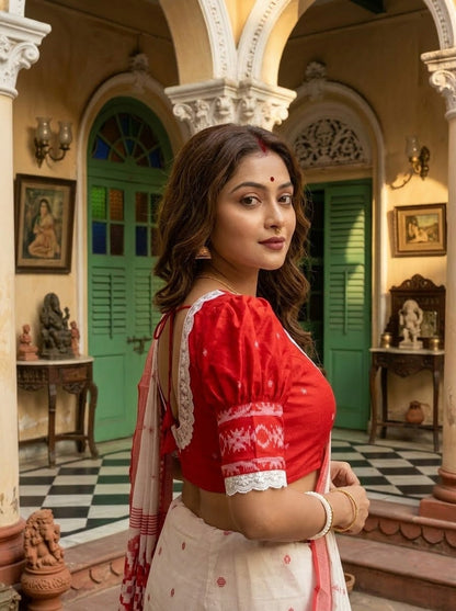 The Tune of Aagomoni Designer Blouse