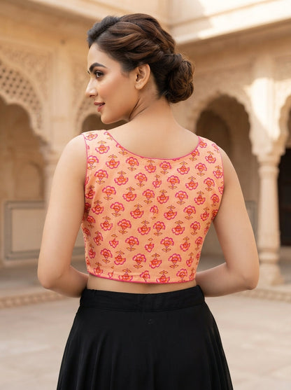 Style Syndicate Cotton Printed Blouse