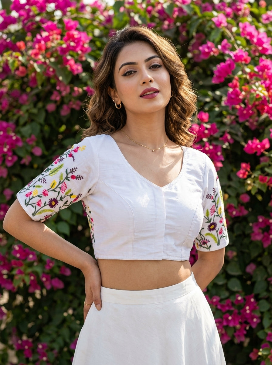 Flower Garden Princess Blouse