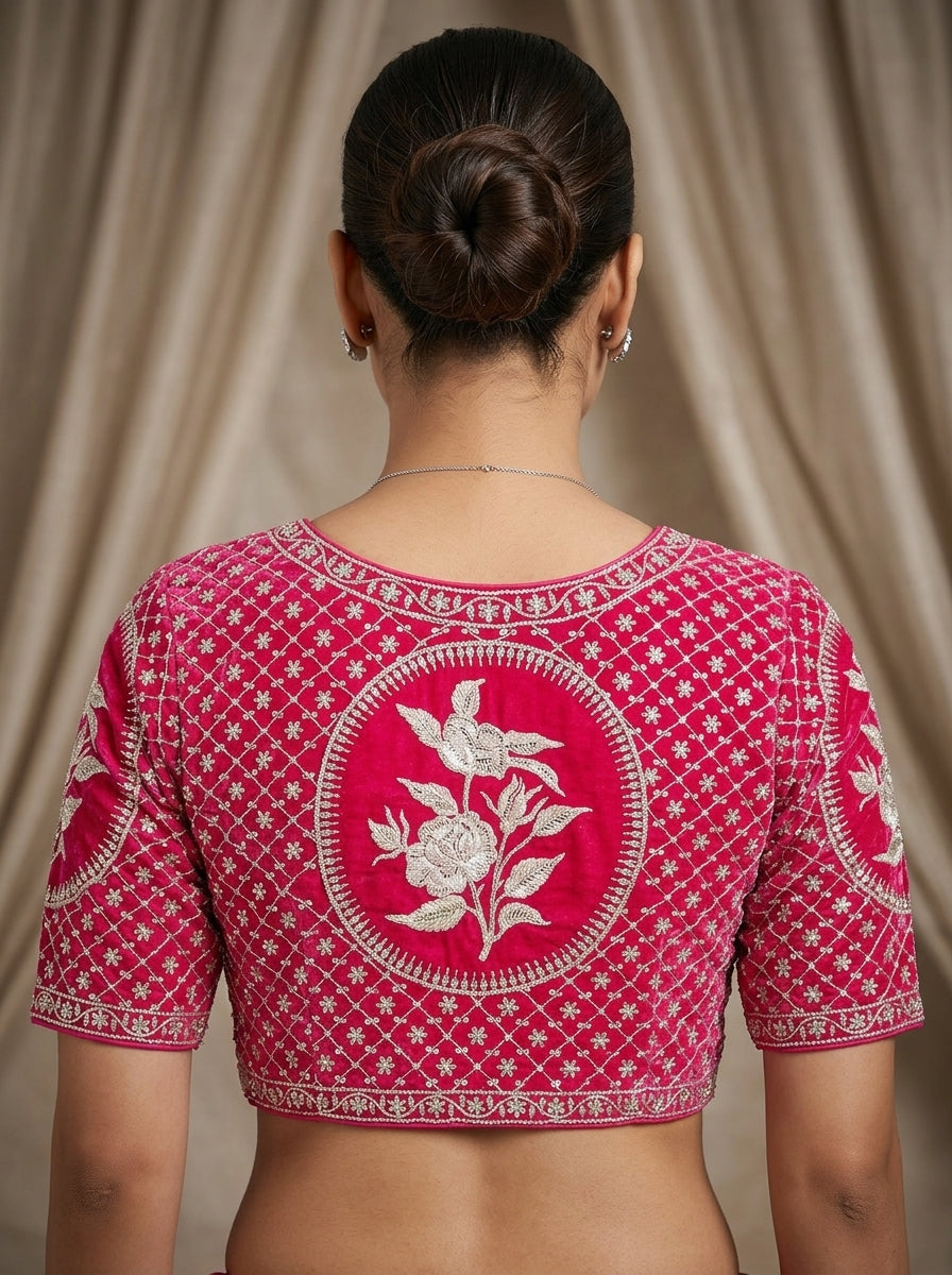Soft Aura-Designer Organza Blouse
