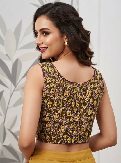Style Syndicate Cotton Printed Blouse