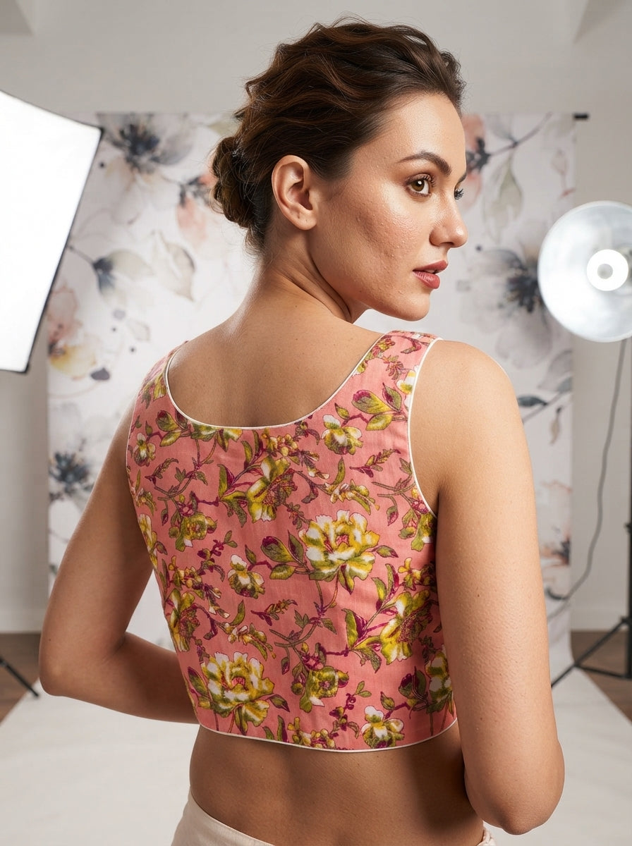Style Syndicate Cotton Printed Blouse