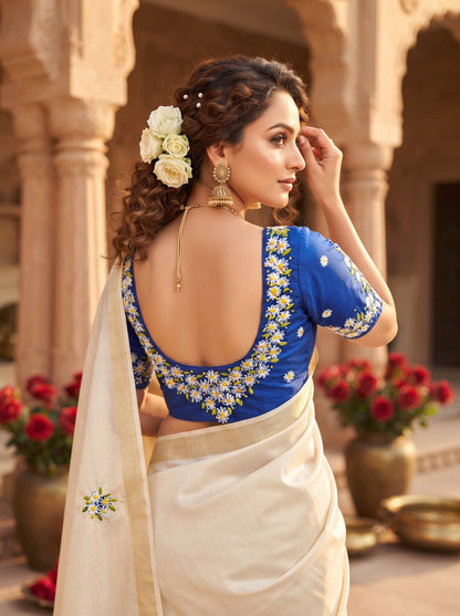 Daisy Garden  Handwork Blouse