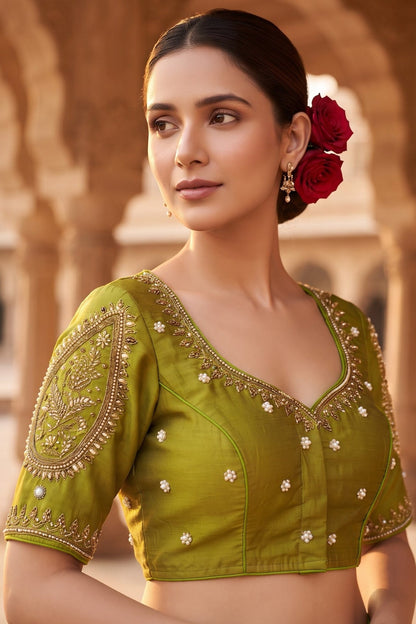 Bridal Collection Designer Cotton Blouse