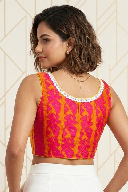Be the Moment Jamdani Designer Blouse