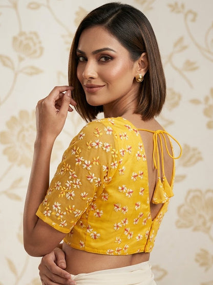 Shiuli Radiance – Designer Organza Blouse