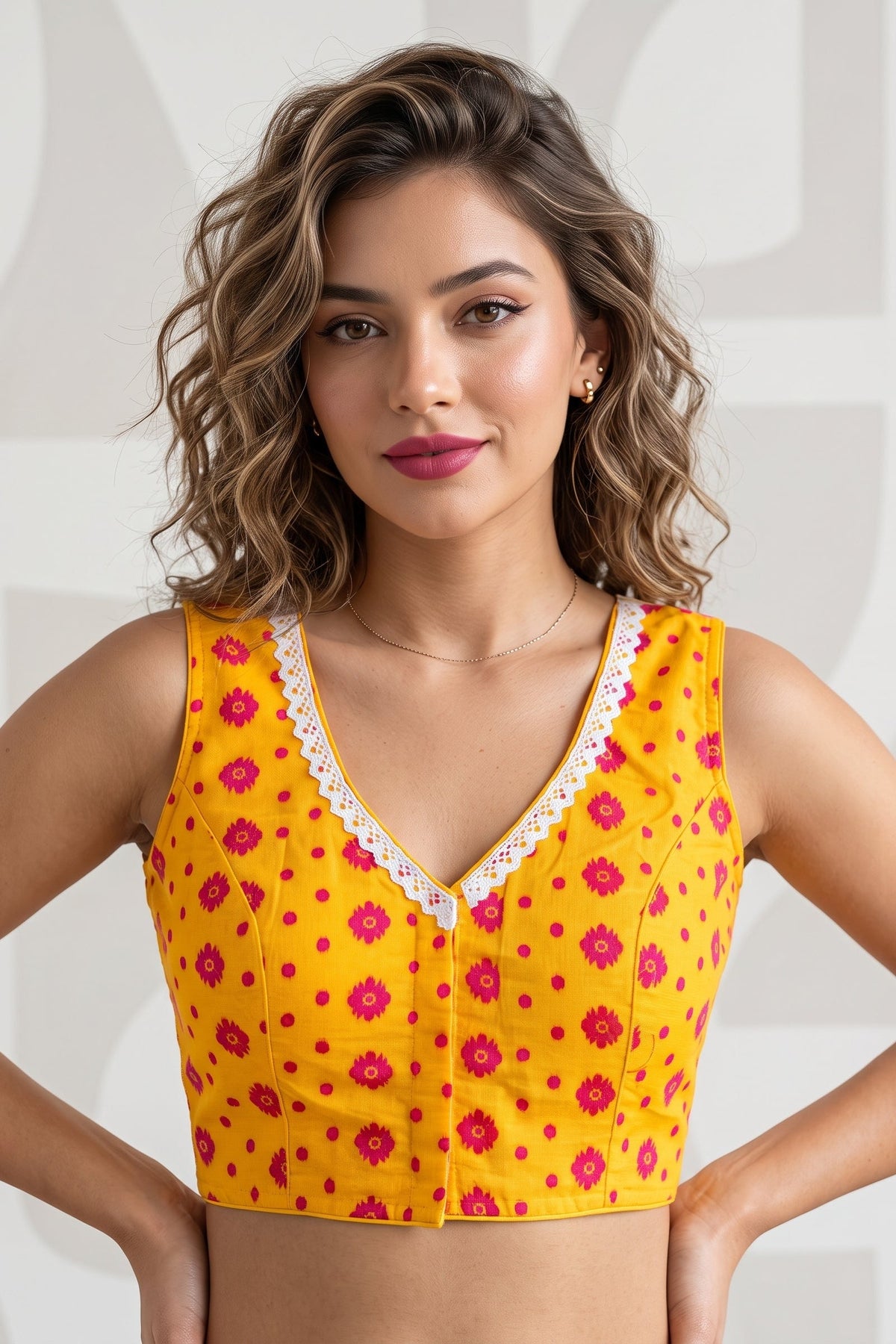 Shine Your Way Jamdani Designer Blouse
