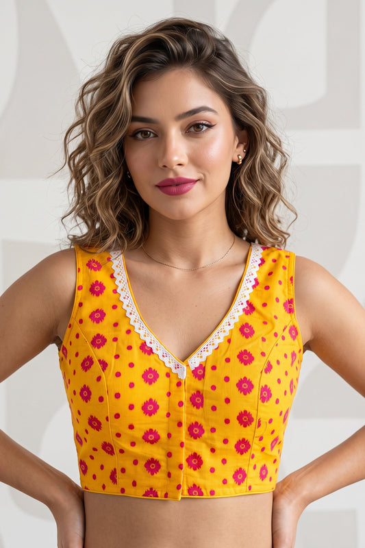 Shine Your Way Jamdani Designer Blouse