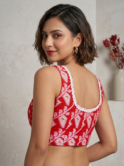 The Showstopper Jamdani Designer Blouse