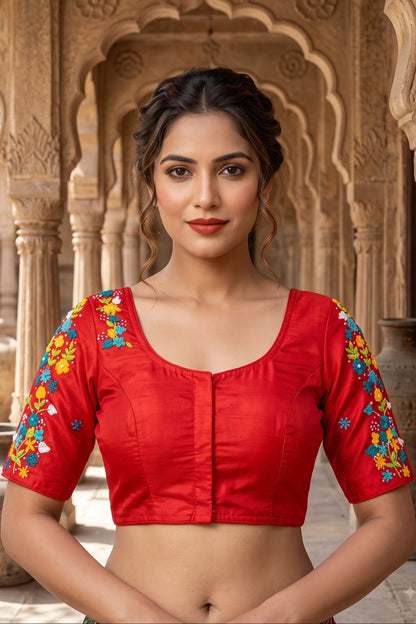 Forever Enchanted – Handstitched Designer Blouse