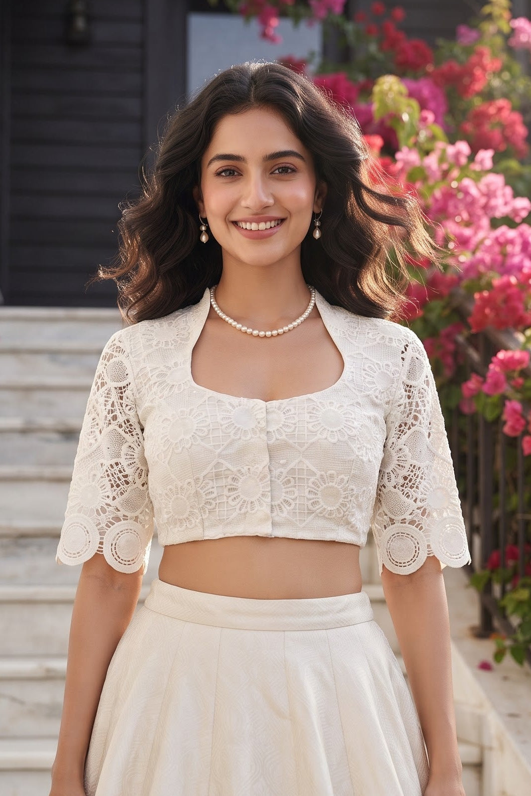 Born to Shine -Crochet  Blouse