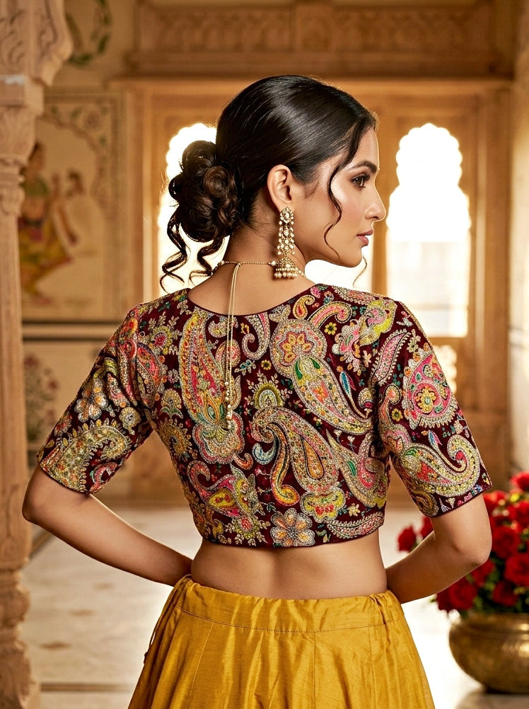 Kashish - Designer Crepe Blouse