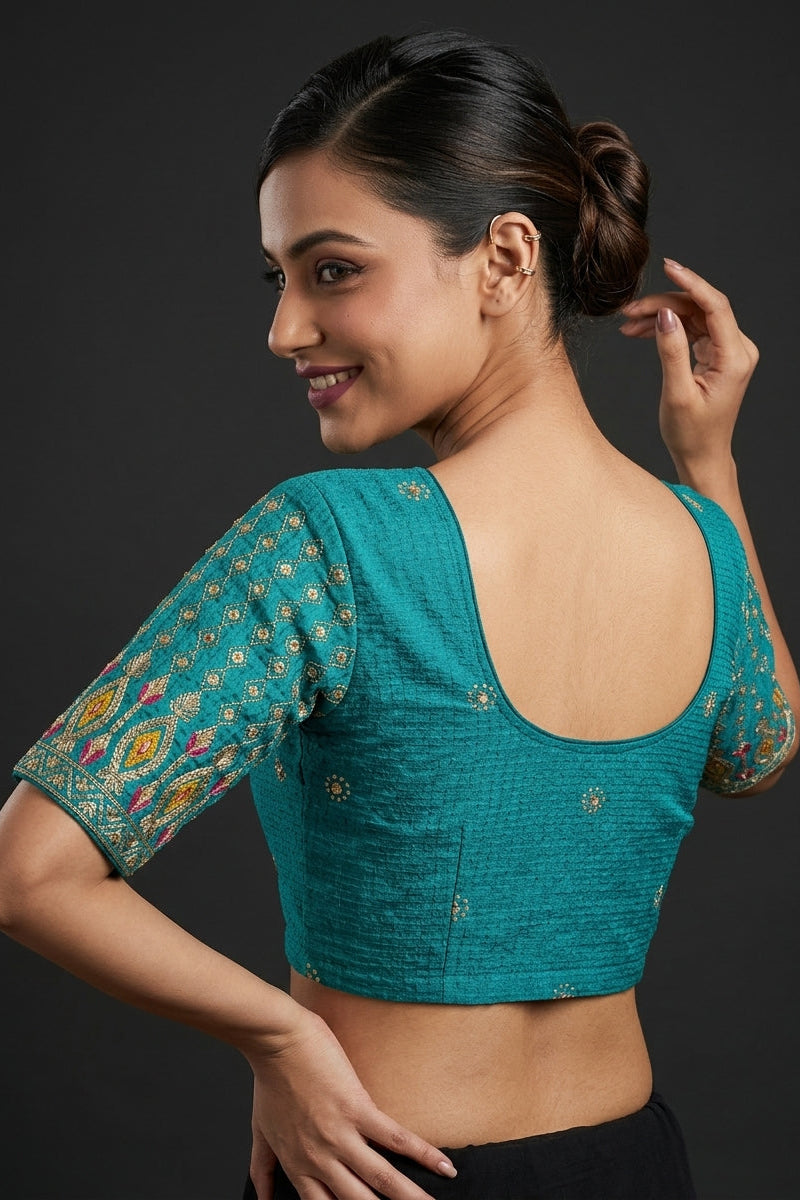 Summer Slay Stretchable Knitted Blouse