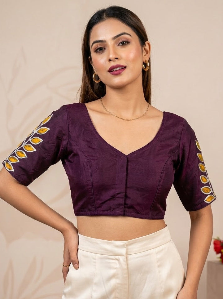 Song of the Sparrow – Batik Designer Blouse