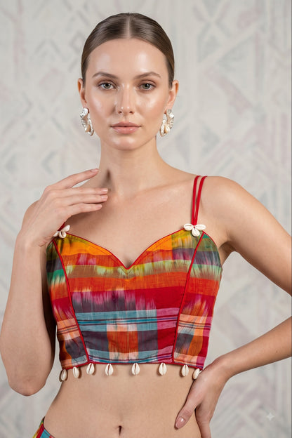 Imperial Bengal Gamcha Designer Blouse
