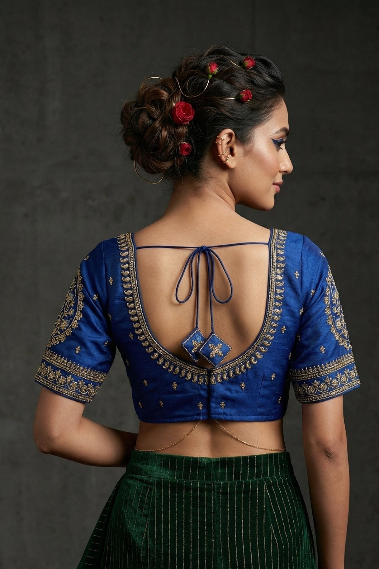Sparkling Eyes-Designer Blouse