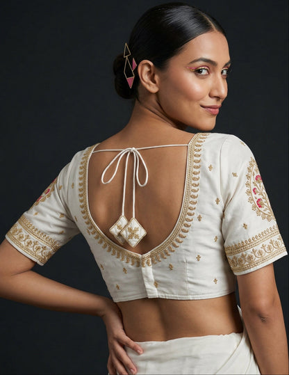 Sparkling Eyes-Designer Blouse