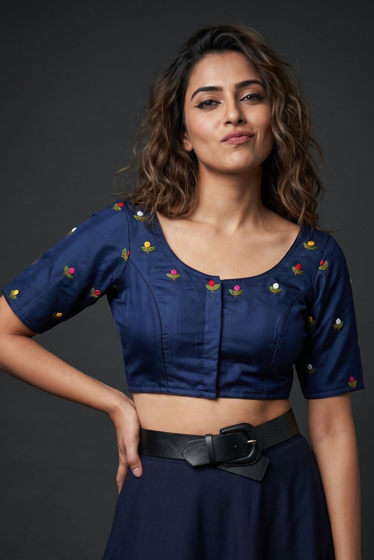 Vintage French Knot Blouse