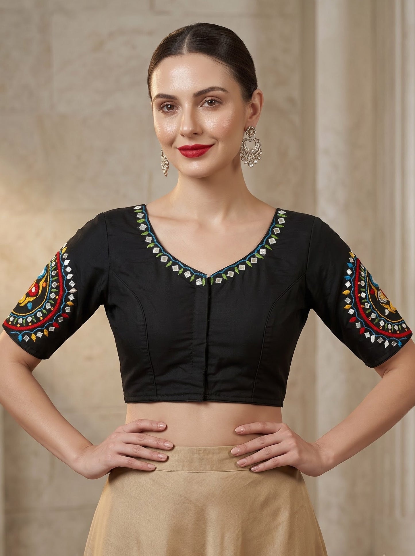 Mirror Mandala Blouse