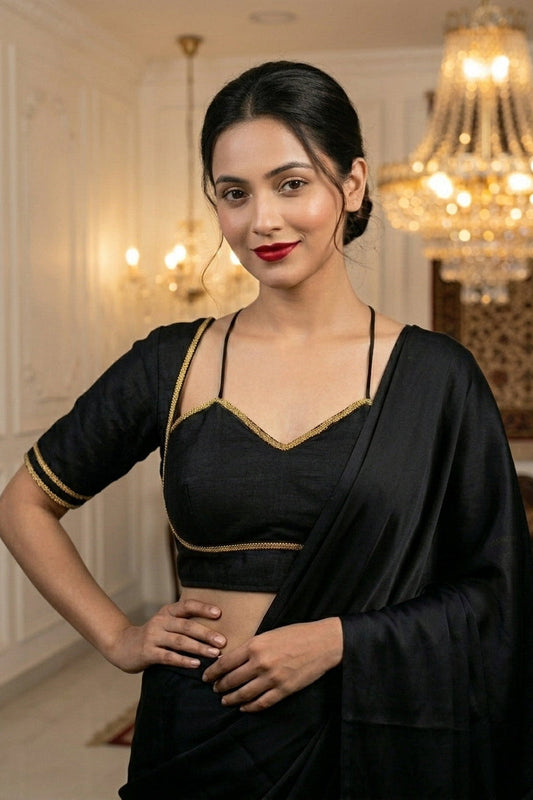 The Dark Illusion Masaba Style Blouse