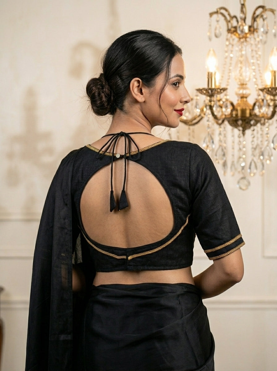 The Dark Illusion Masaba Style Blouse