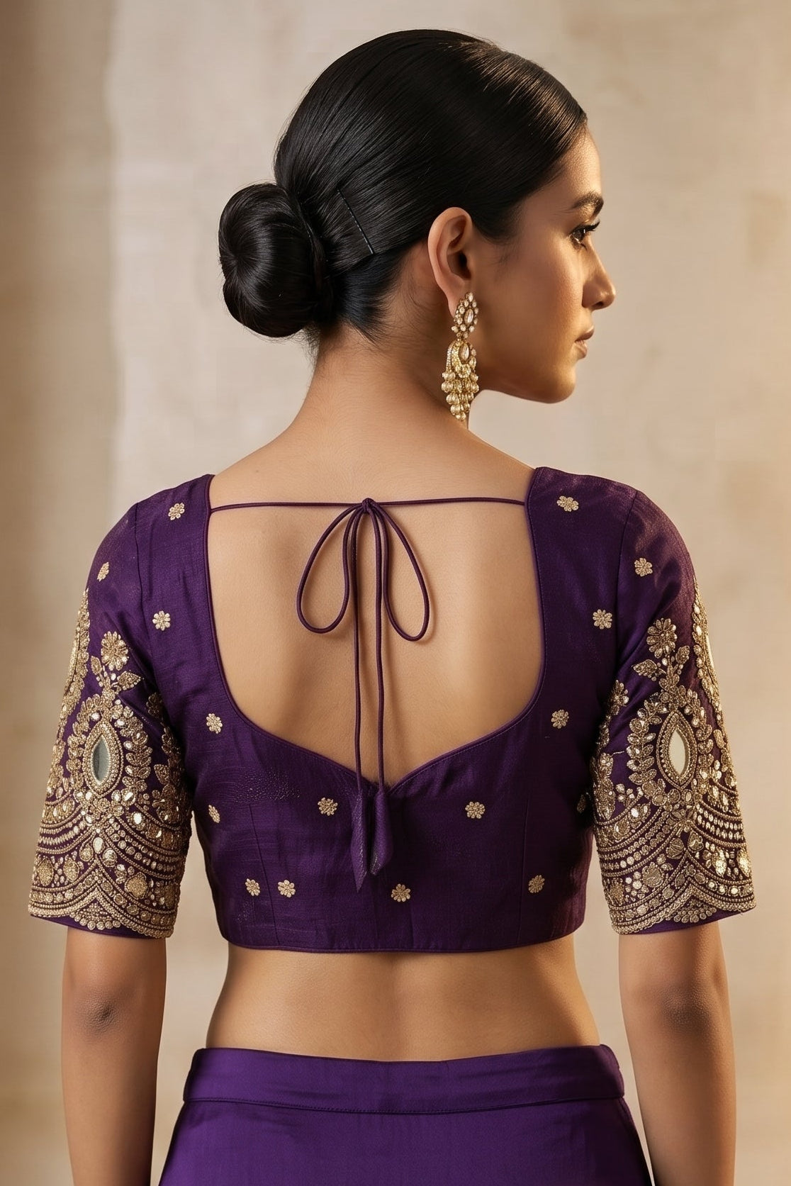 Own the Spotlight - Fendy Silk Blouse