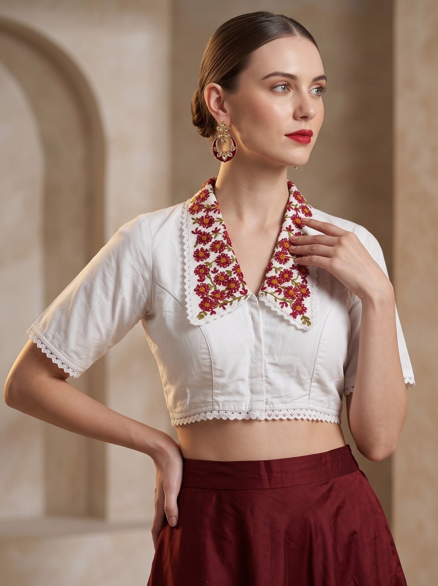 New Look - Old Charm Designer Blouse