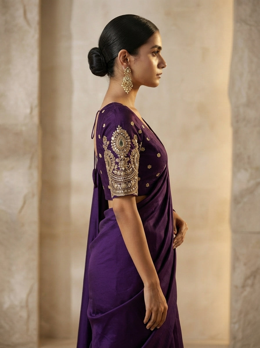 Own the Spotlight - Fendy Silk Blouse
