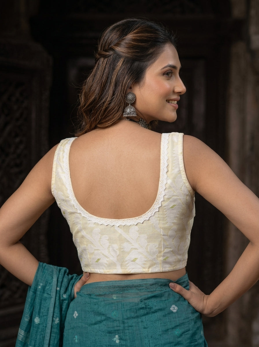 The Showstopper Jamdani Designer Blouse