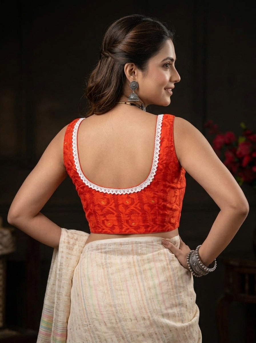 The Showstopper Jamdani Designer Blouse