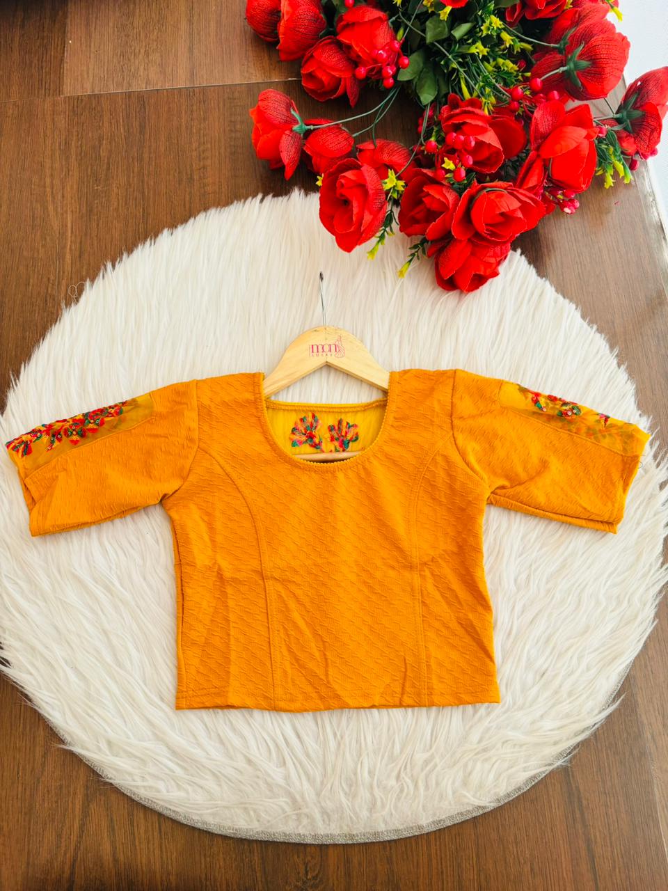 Hidden standard-Stretchable Knitted Blouse