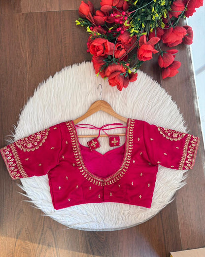 Sparkling Eyes-Designer Blouse