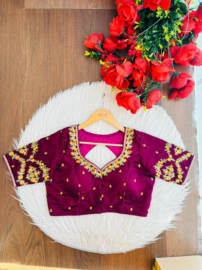 Monalisa (Vichitra Silk Blouse)