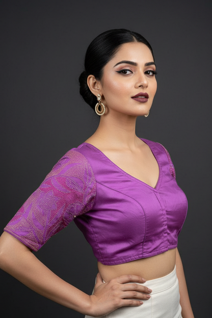 Own Way-Reverse Thread  Blouse