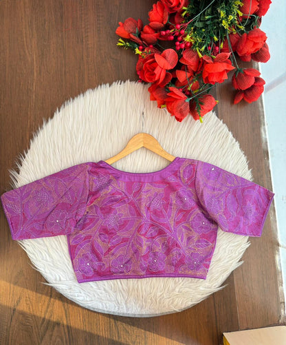 Own Way-Reverse Thread  Blouse