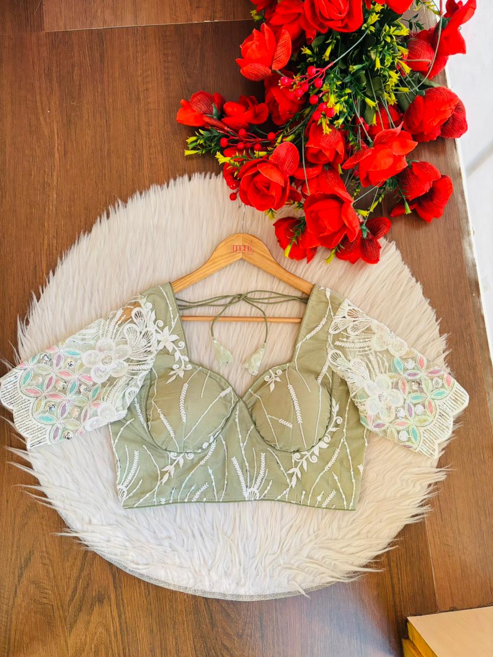 Too Perfect Designer Net Blouse