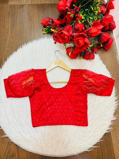 Hug Me Fit Stretchable Knitted Blouse
