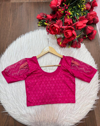 Hug Me Fit Stretchable Knitted Blouse
