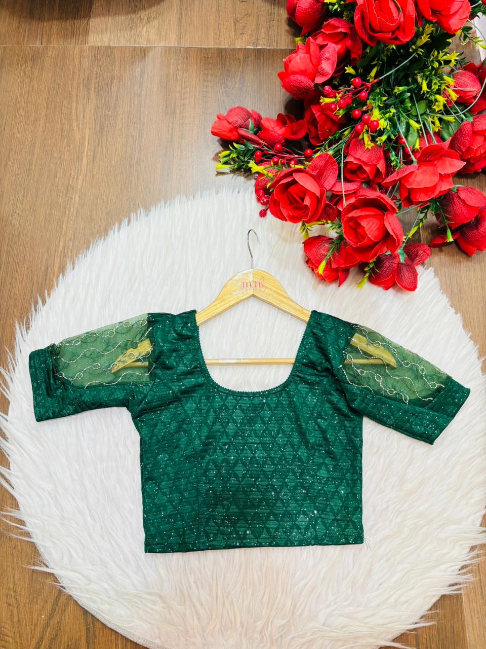 Hug Me Fit Stretchable Knitted Blouse