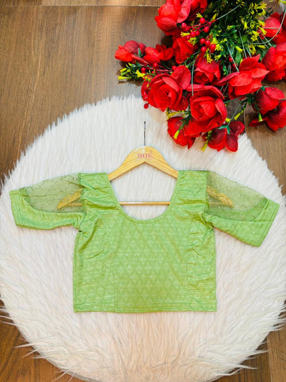 Hug Me Fit Stretchable Knitted Blouse