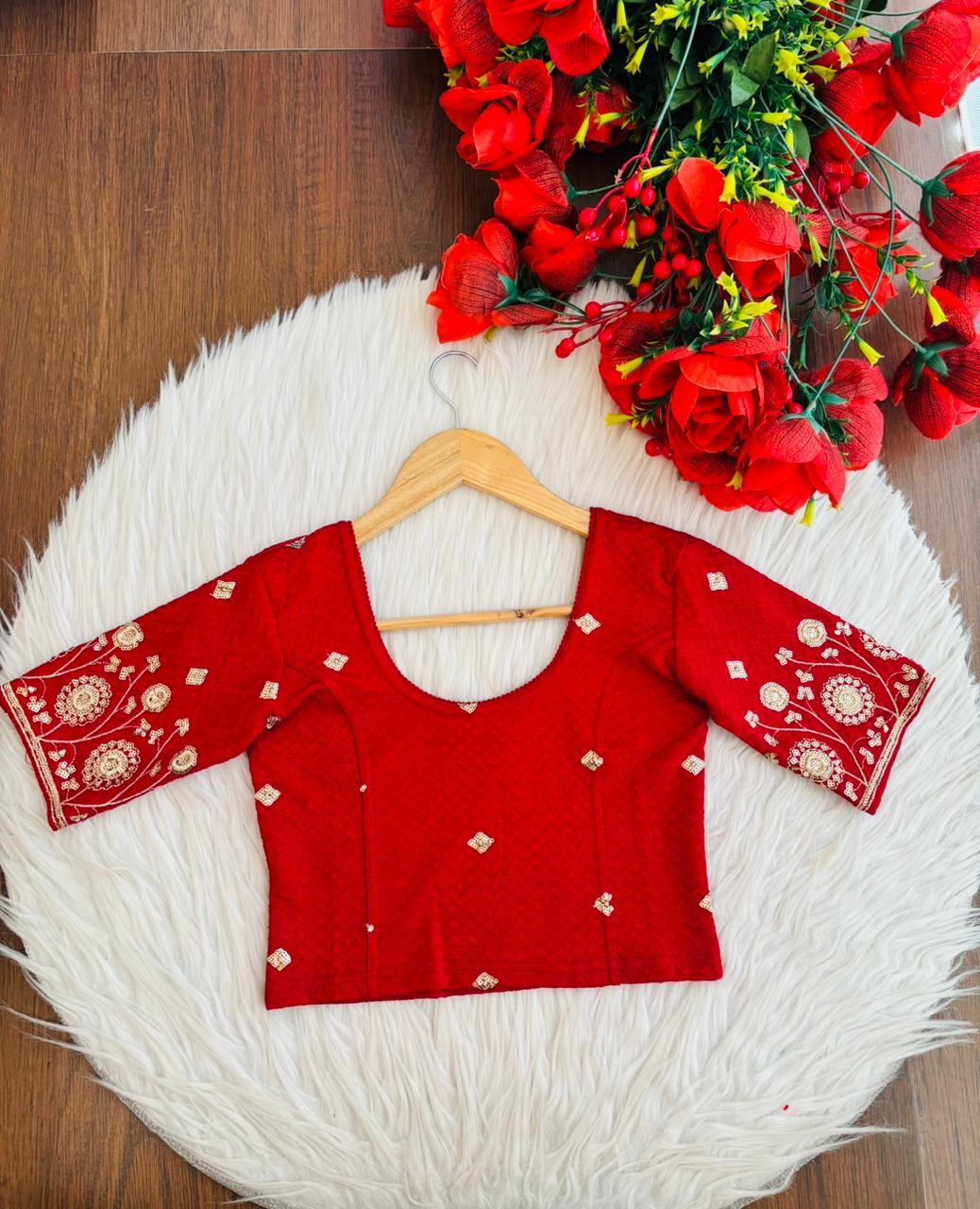 Hot Threadz-Stretchable Knitted Blouse