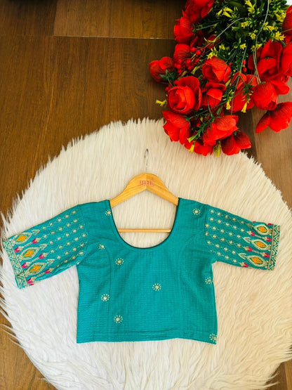 Summer Slay Stretchable Knitted Blouse