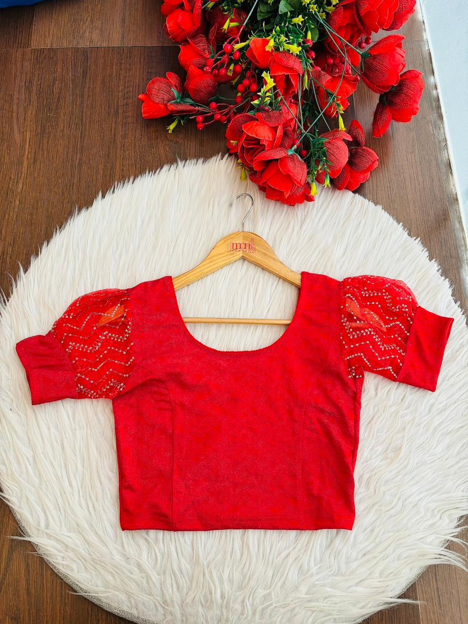 Crafted To Glow-Stretchable Knitted Blouse